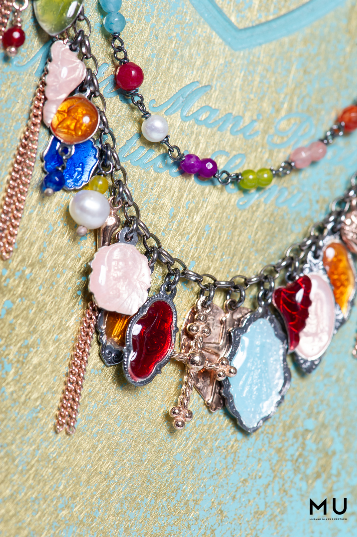 Collana raimbow cascade