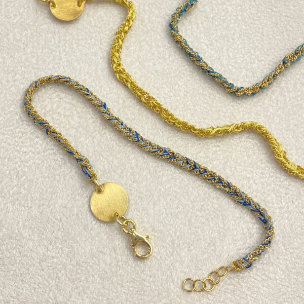 Bracciale Weave dischetto