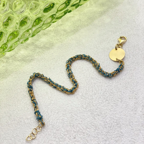 Bracciale Weave dischetto