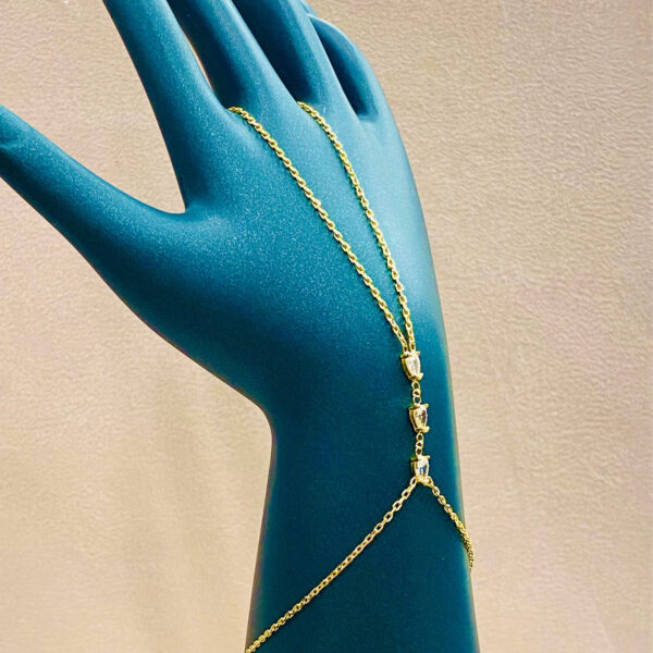 Baciamano tris di punti luce