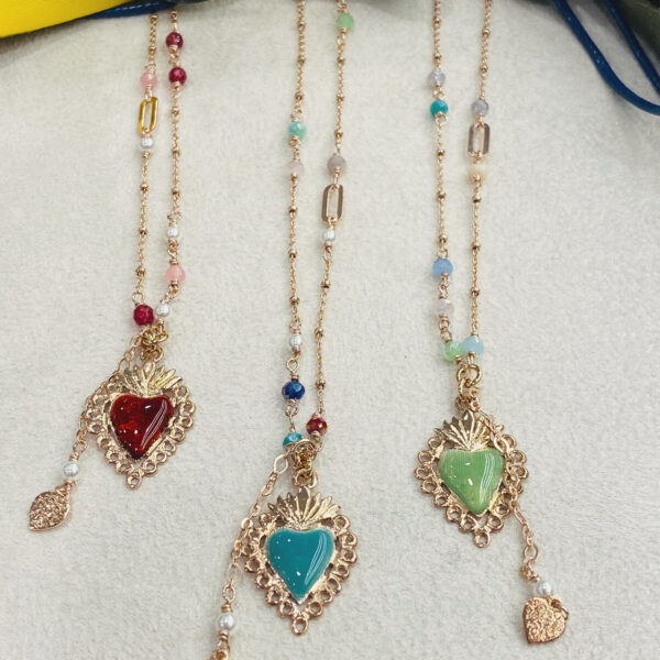 Collana cuoricino sacro 