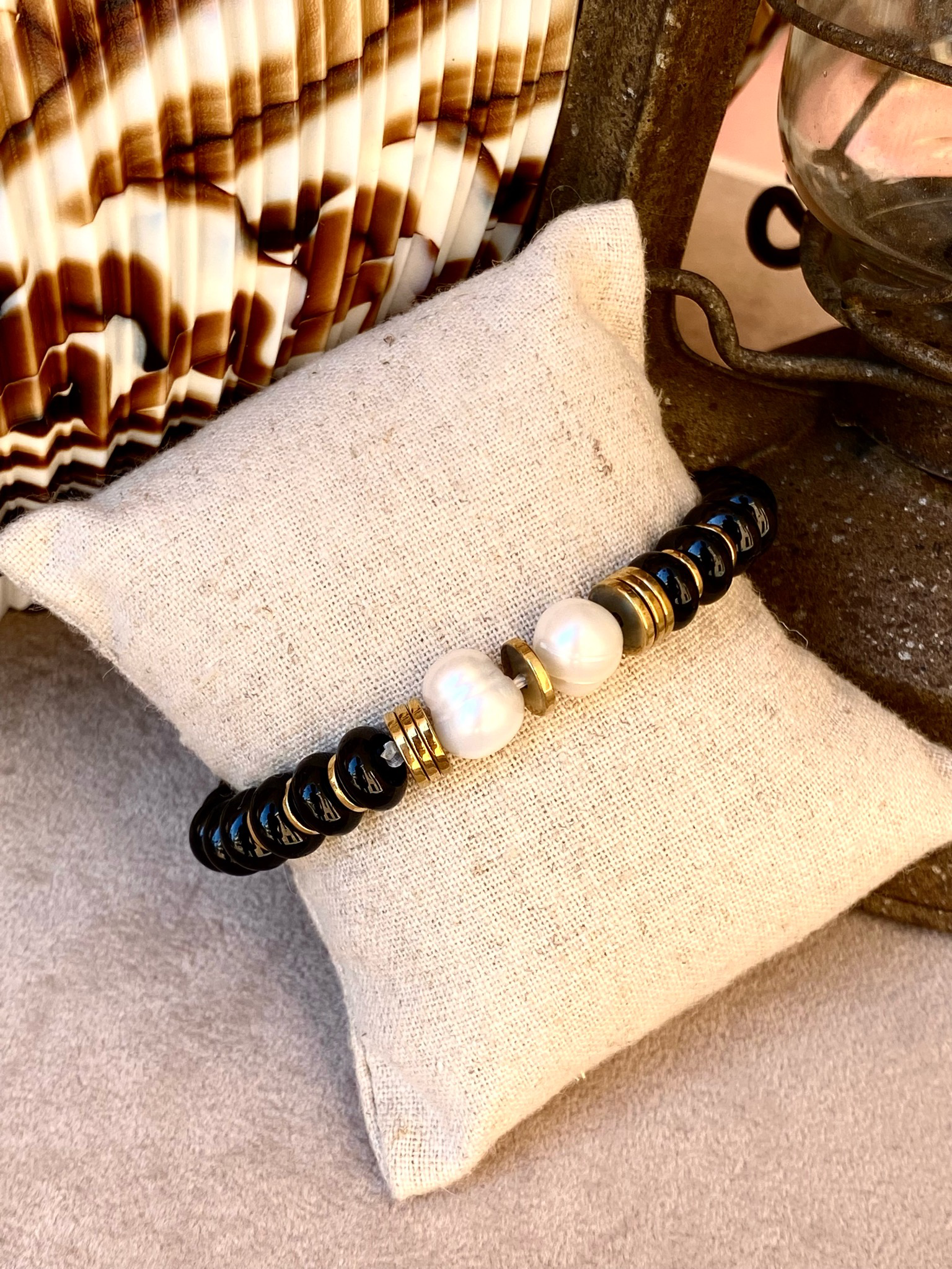 Collana e bracciale Gatsby