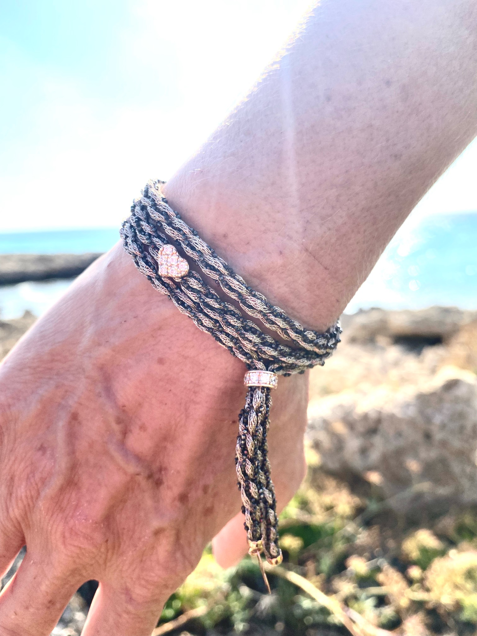 Collana Bracciale Luxury Silk Tube