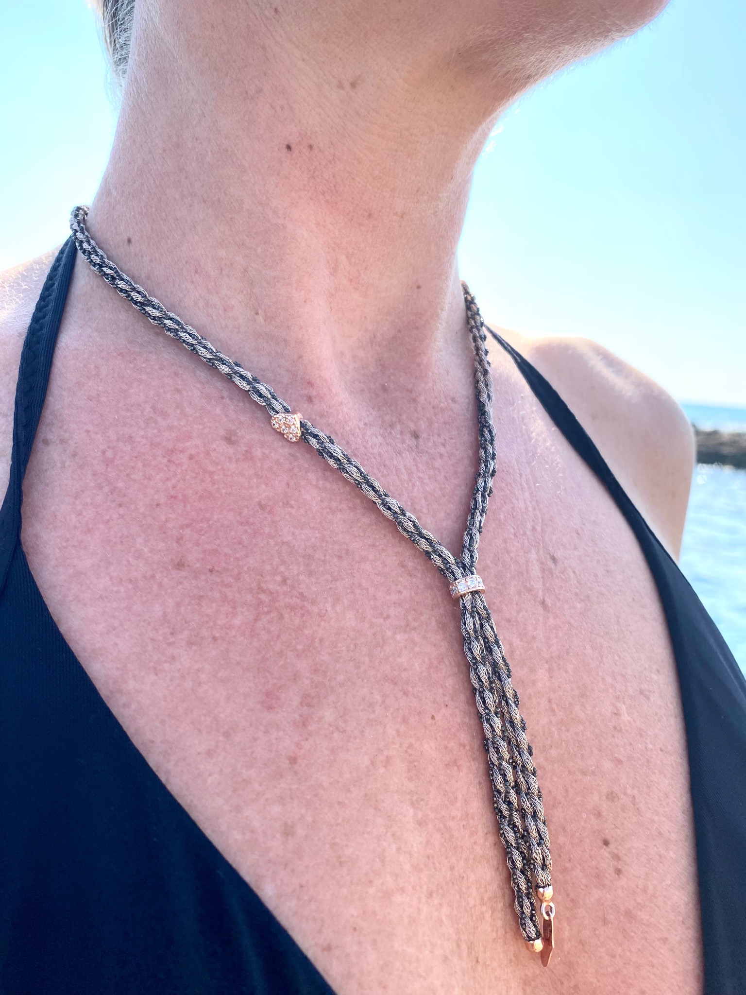 Collana Bracciale Luxury Silk Tube