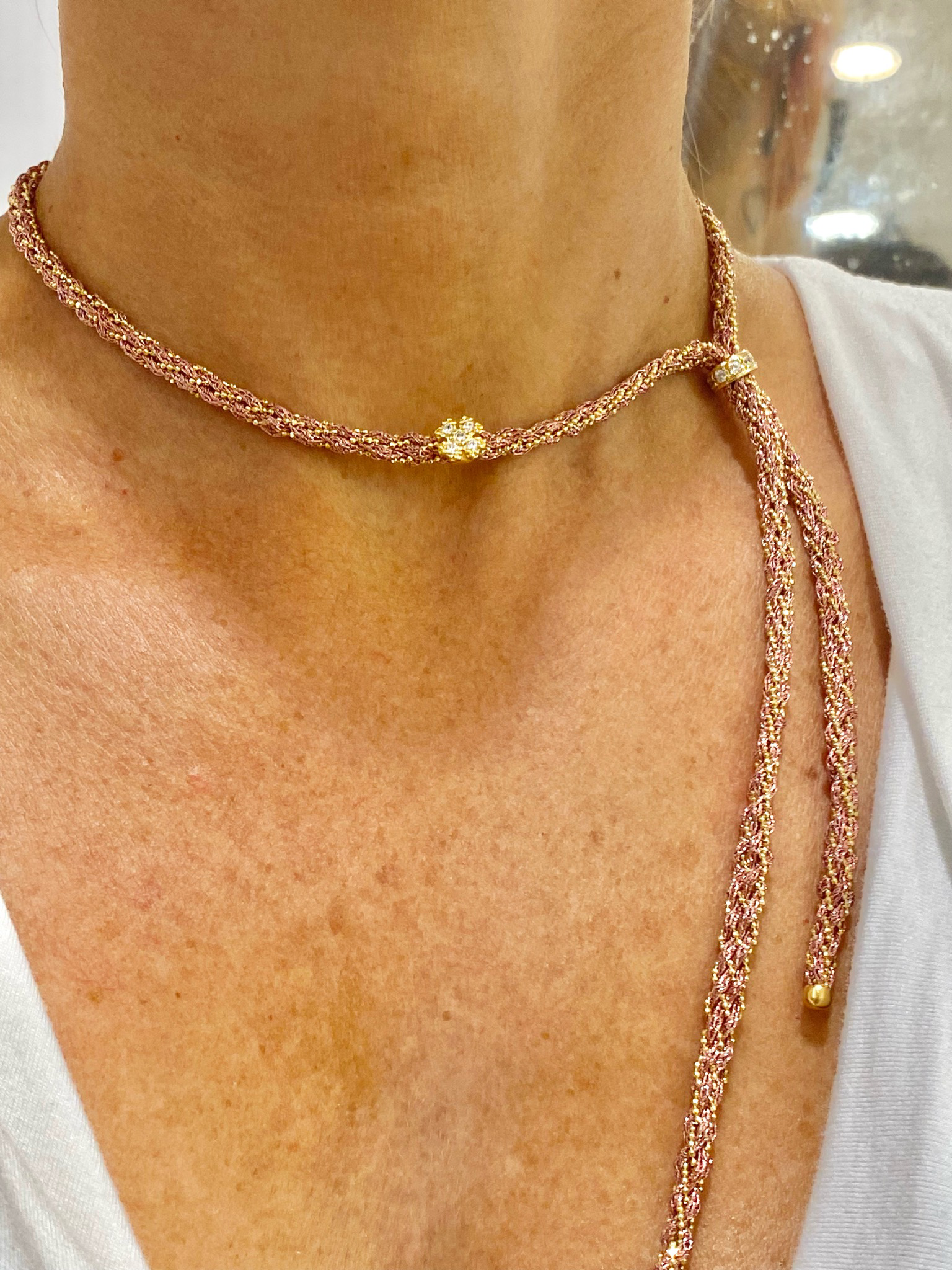 Collana Bracciale Luxury Silk Tube