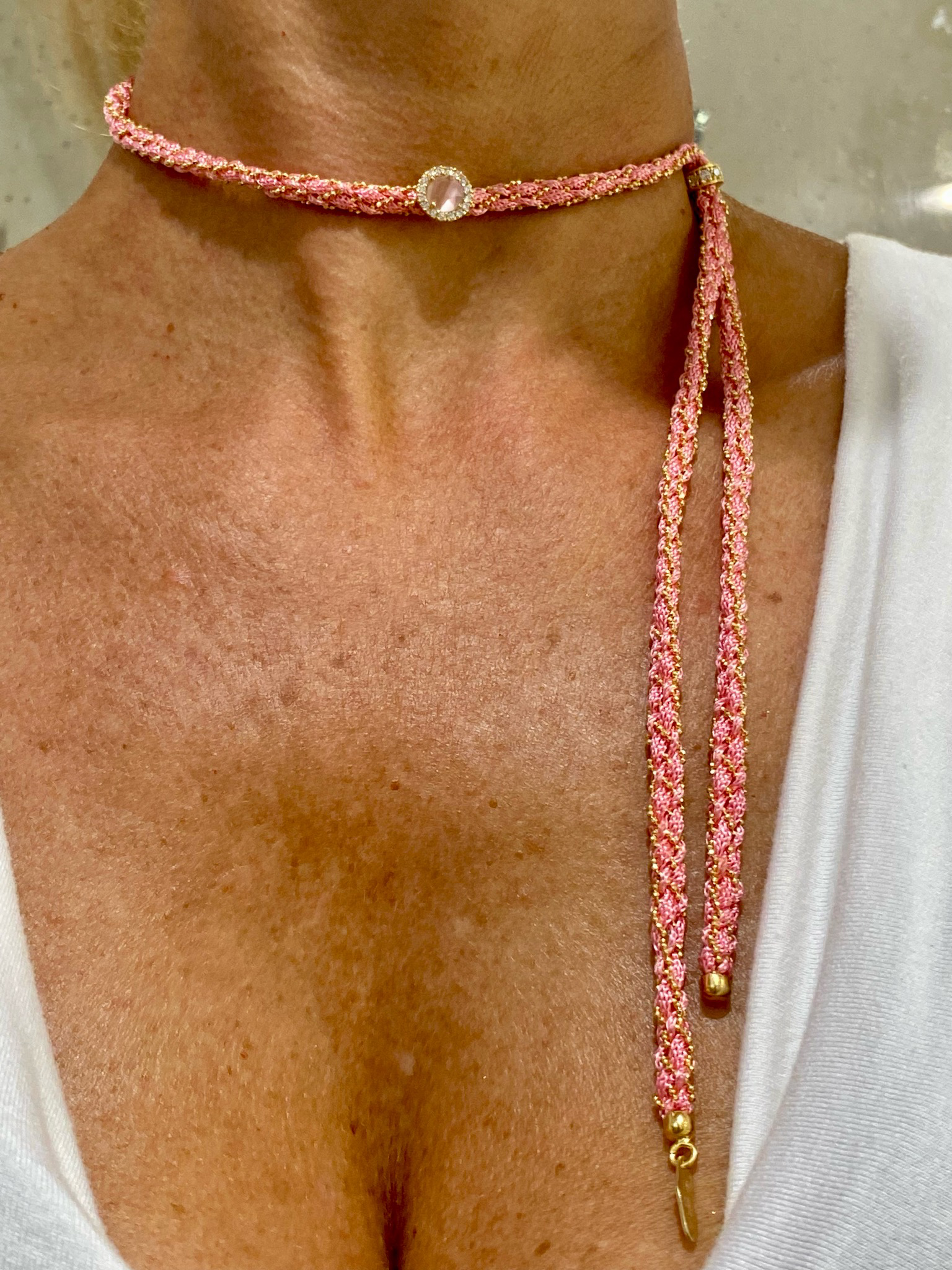 Collana Bracciale Luxury Silk Tube