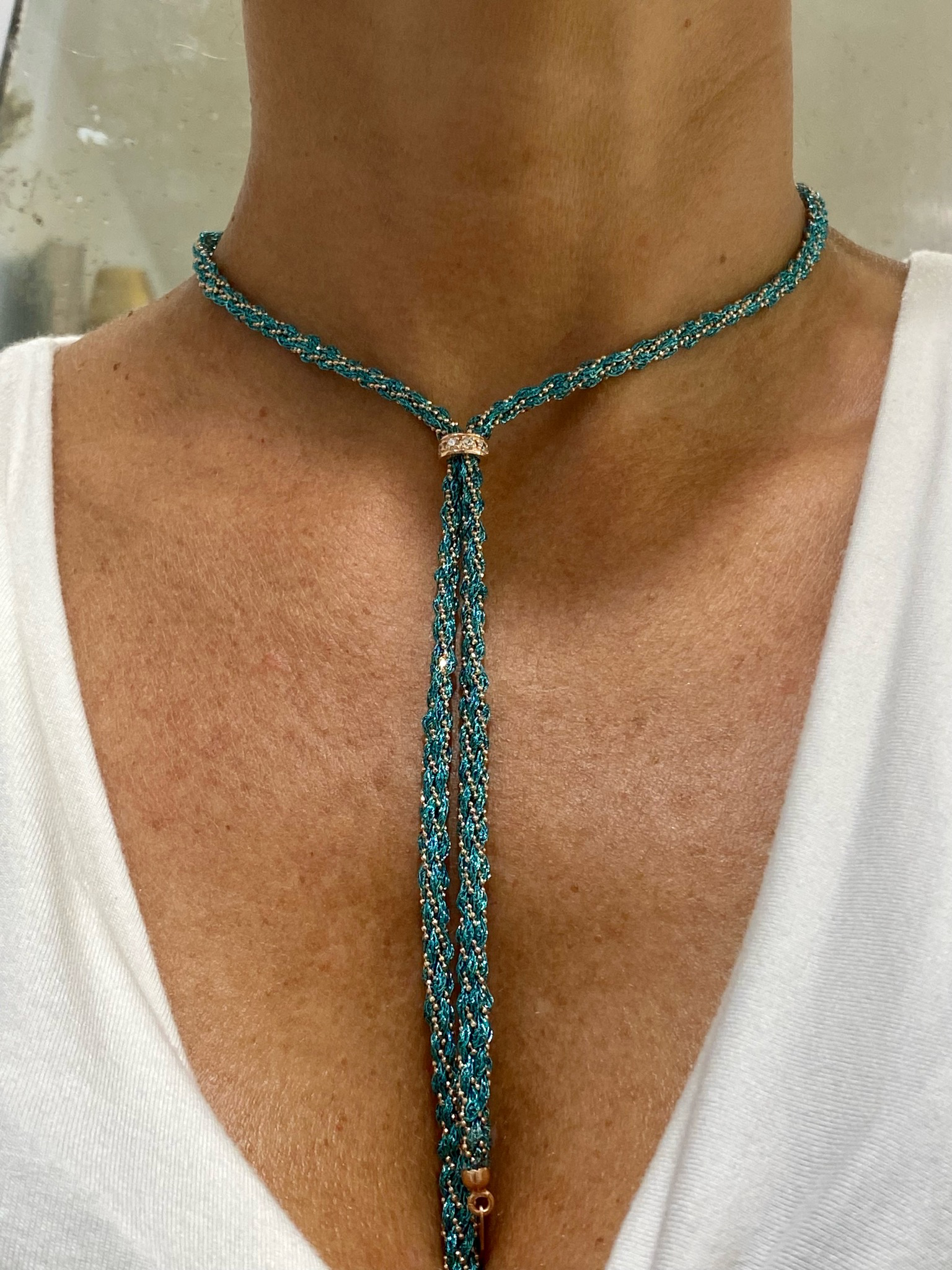 Collana Bracciale Luxury Silk Tube