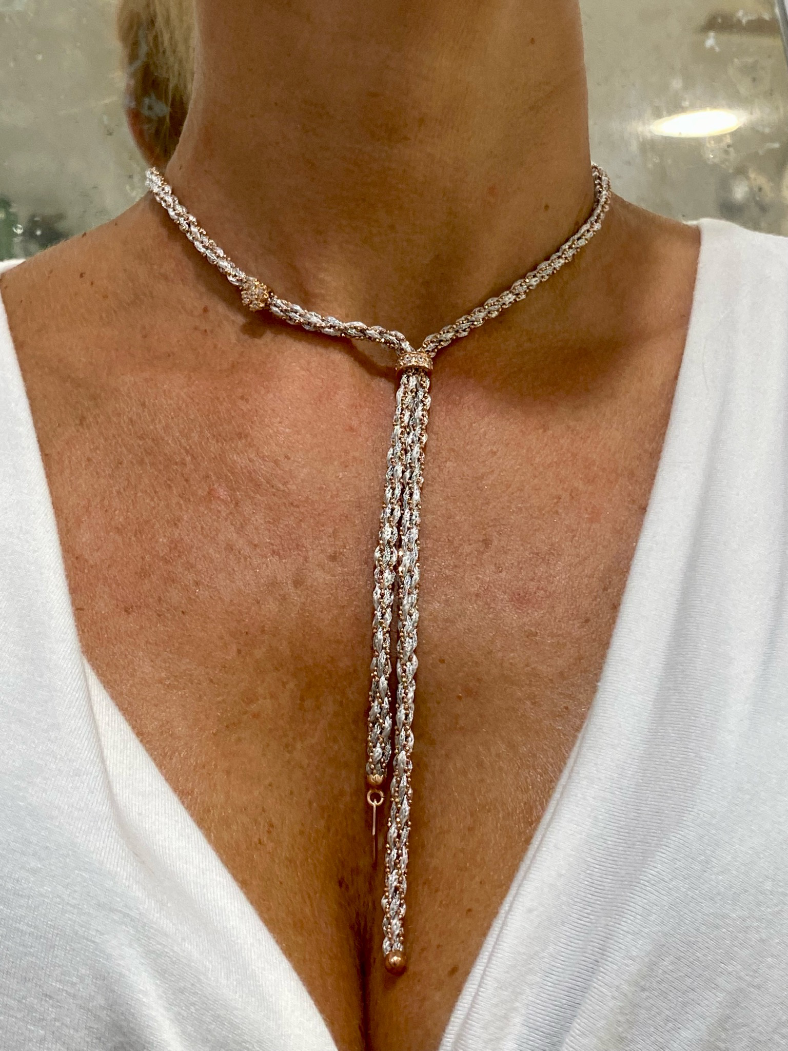 Collana Bracciale Luxury Silk Tube