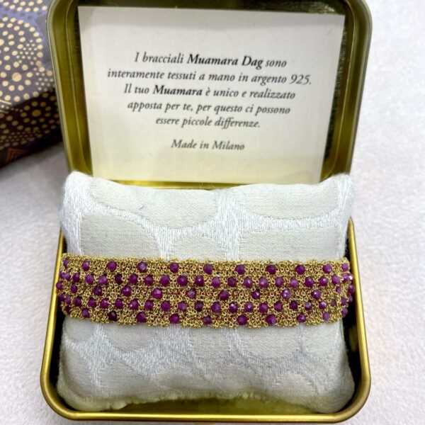 Bracciale Muamara spinello rosso