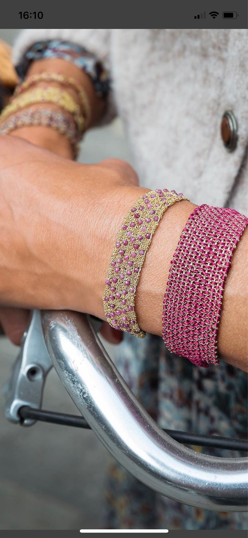 Bracciale Muamara spinello rosso